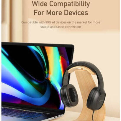 سماعة رأس سلكية AWEI GM-6 مقاس 3.5 ملم مع ميكروفون