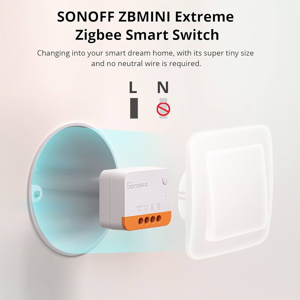 Sonoff ZBMINIL2 ultra-compact Zigbee smart switch