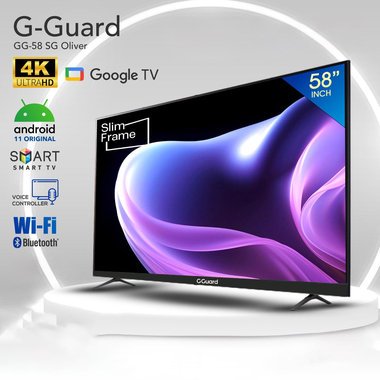 G-Guard 58" 4K Smart