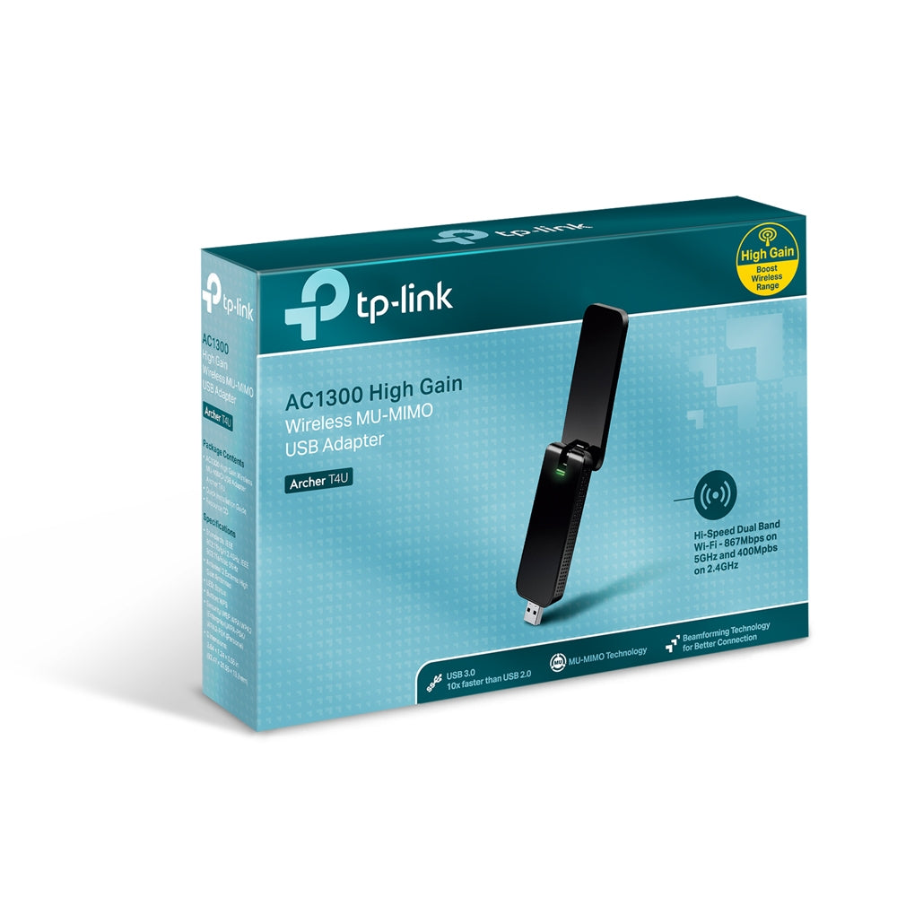 Archer AC1300 Dual Band Wireless USB Adapter / Archer T4U