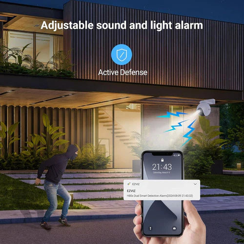 8mp+2mp Dual Lens PT Camera Outdoor-H80x