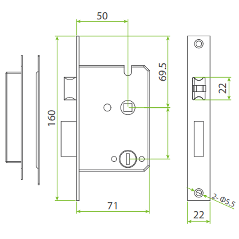ZKTeco Fingerprint Smart Lock / ML100