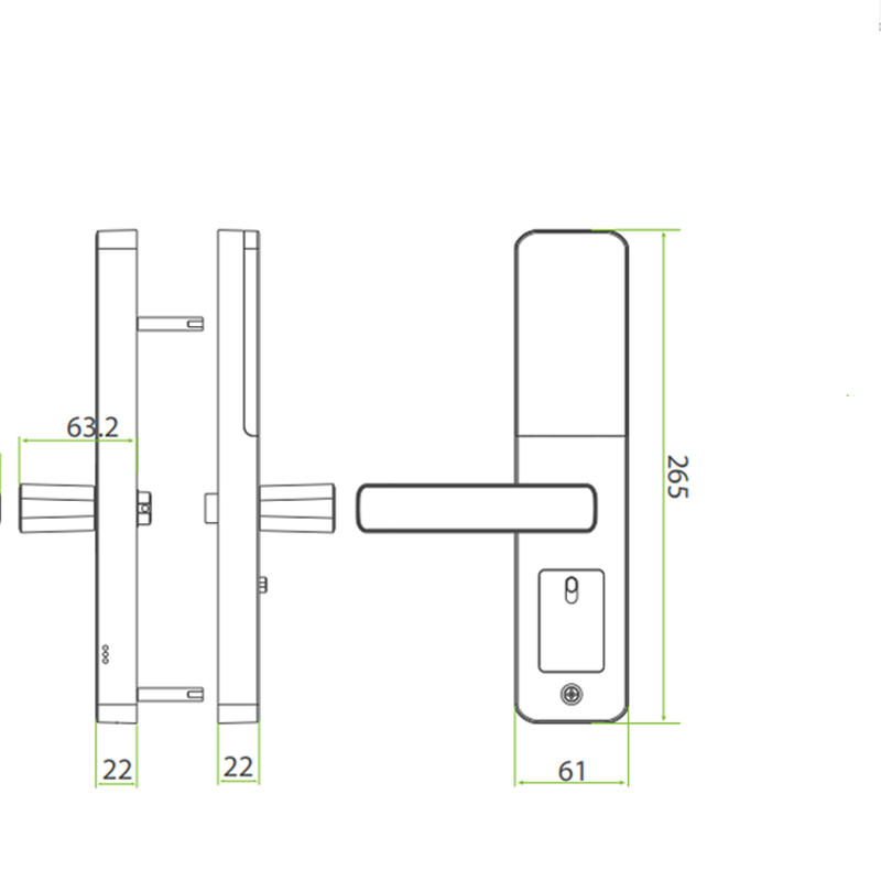 ZKTeco Fingerprint Smart Lock / ML100