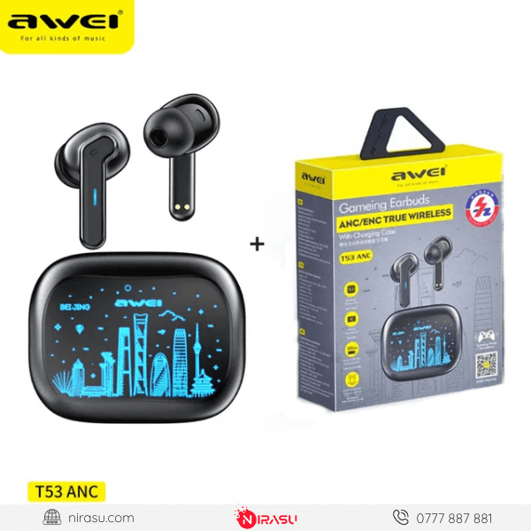 سماعات أذن Awei T53 TWS بلوتوث لاسلكية للألعاب