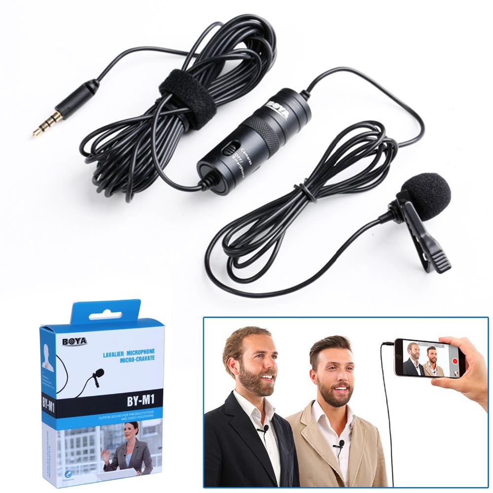 BOYA BY-M1 Lavalier Microphone Micro-Cravate
