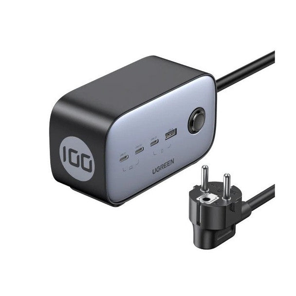 UGREEN DigiNest Pro Power Strip (2 AC Outlets+100W 3C1A) EU USB C GaN USB C Charger / 60167