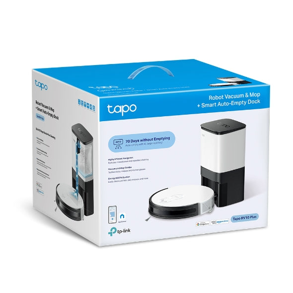 Tapo MagSlim™ LiDAR Navigation Robot Vacuum + Smart Auto-Empty Dock / Tapo RV20 Plus