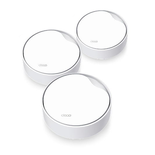 Deco X50-POE / AX3000 Whole Home Mesh WiFi 6 System with PoE (3 Pack)