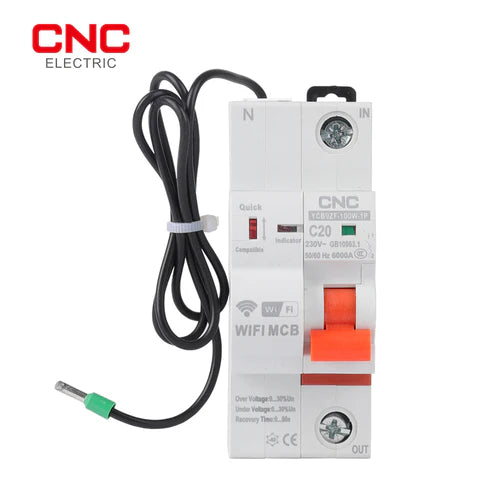 Wi-Fi Smart Circuit Breaker 32A Single Pole /YCB9ZF-100W 1P