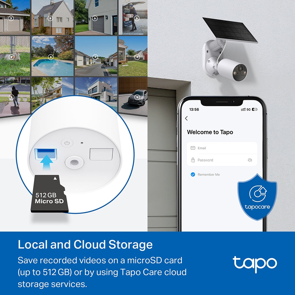 Tapo Smart Wire-Free Indoor/Outdoor Security Camera C410 Kit