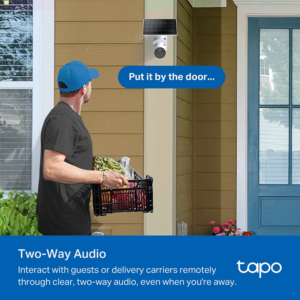 Tapo Smart Wire-Free Indoor/Outdoor Security Camera C410 Kit