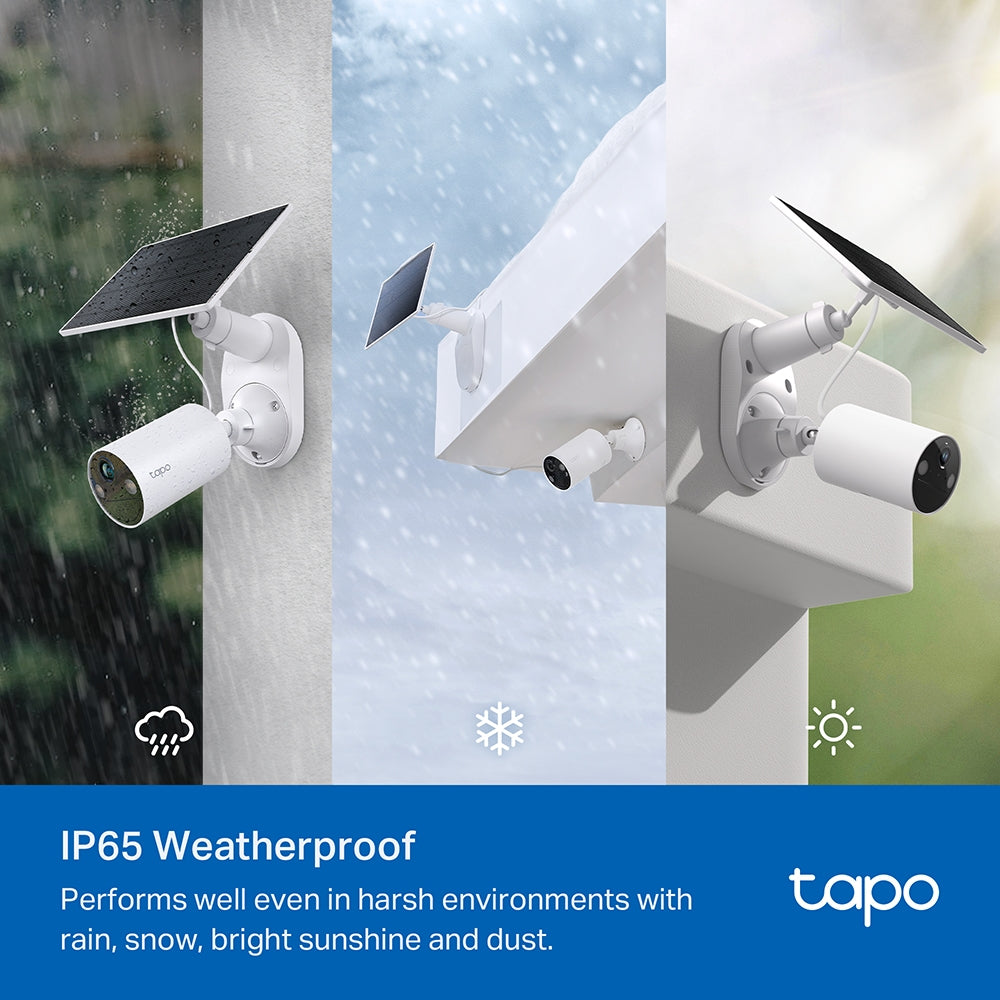 Tapo Smart Wire-Free Indoor/Outdoor Security Camera C410 Kit