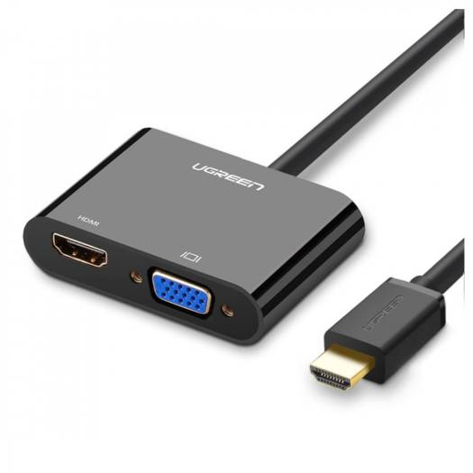 UGREEN HDMI to VGA + HDMI Converter / 40744