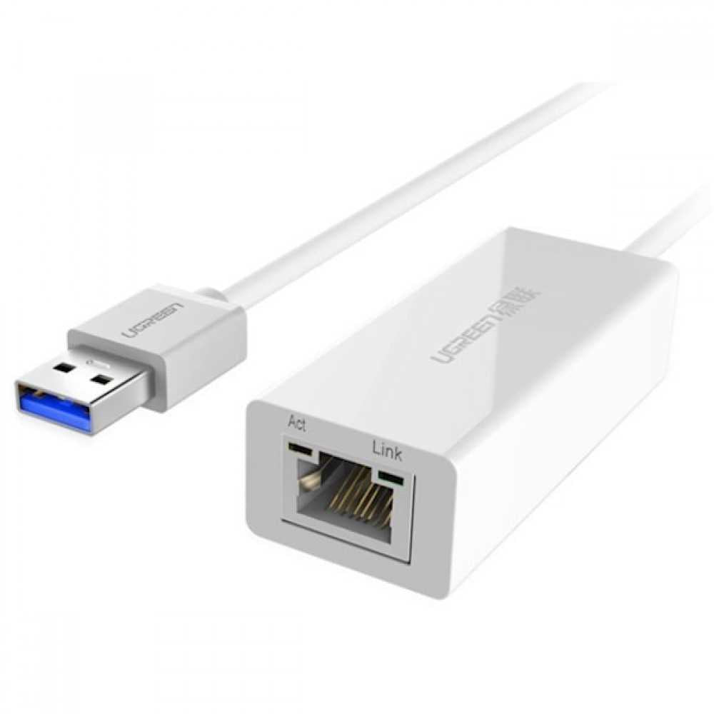 UGREEN USB 3.0 Gigabit Ethernet Adapter (White) /20255