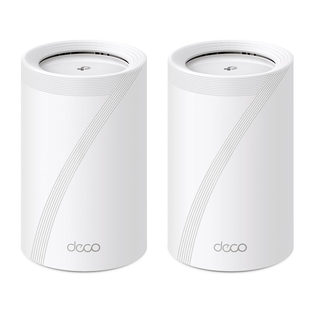 BE19000 Tri-Band Whole Home Mesh WiFi 7 System /BE65 (2-Pack)