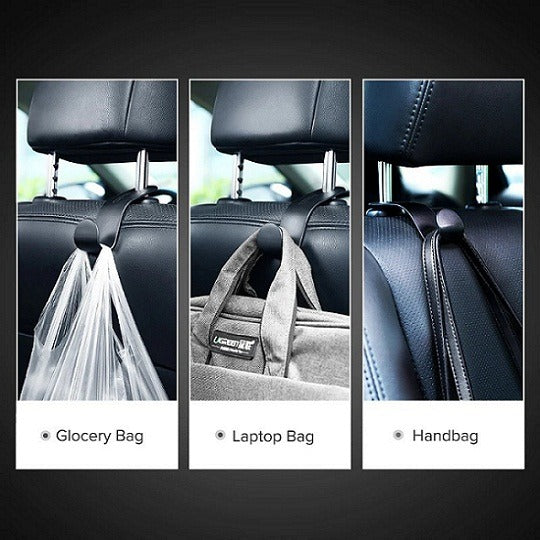 UGREEN 1pc Universal Headrest Hook Car Organizer Seat Hangers with Up to 20kg Max / 30337