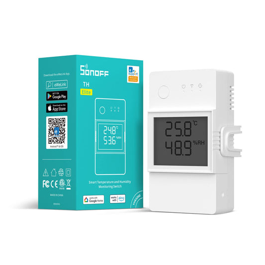 Smart Temperature and Humidity Monitoring Switch 20A / THR320D