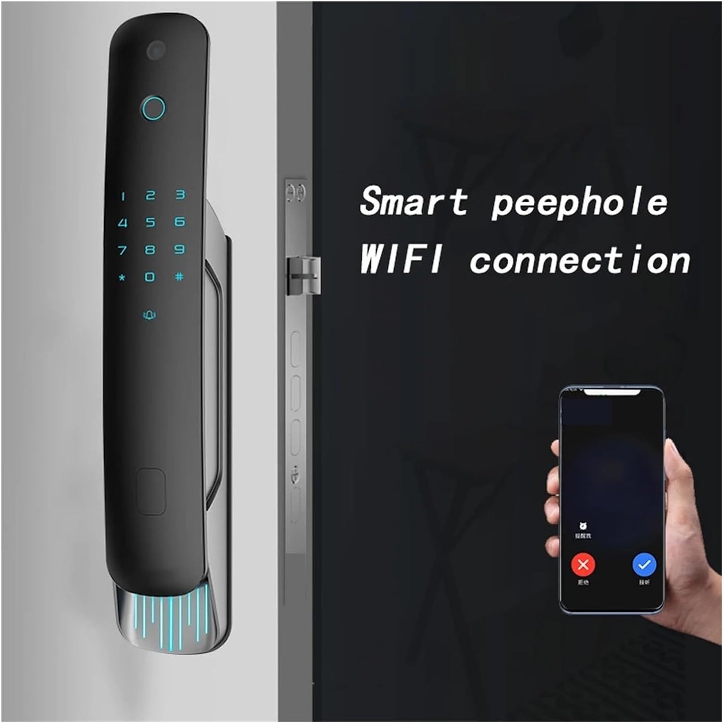 Smart Door Lock Face Recognition/Video Call -SEe4