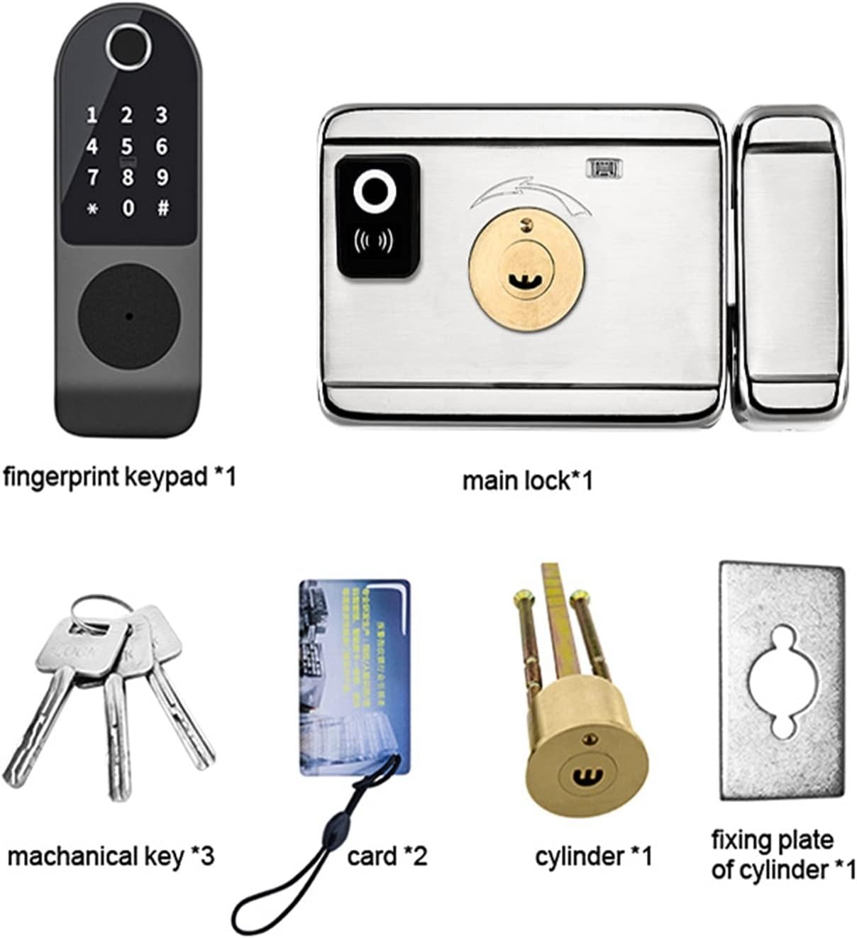 Smart Door Lock / Rim Lock -SEe38/9/43