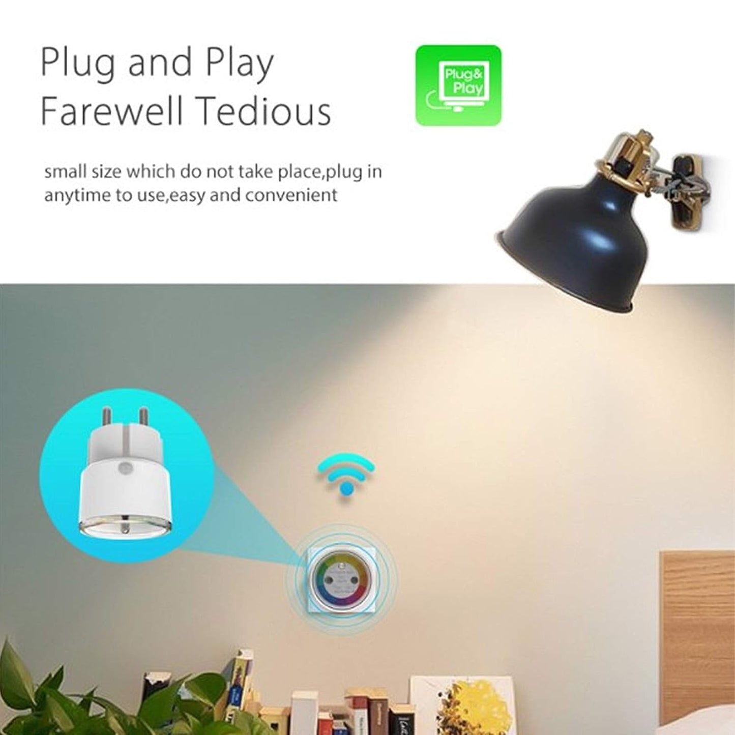 Tuya 16A Wi-Fi Smart Plug with Energy Monitoring