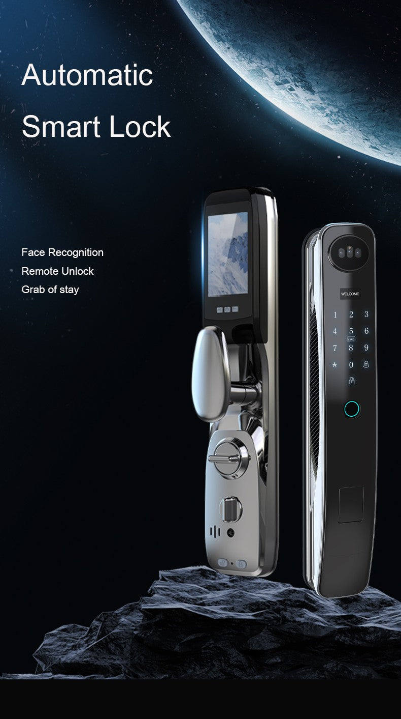 Smart Door Lock 3D-Face Recognition/Video Call /Remote Open -SEe3