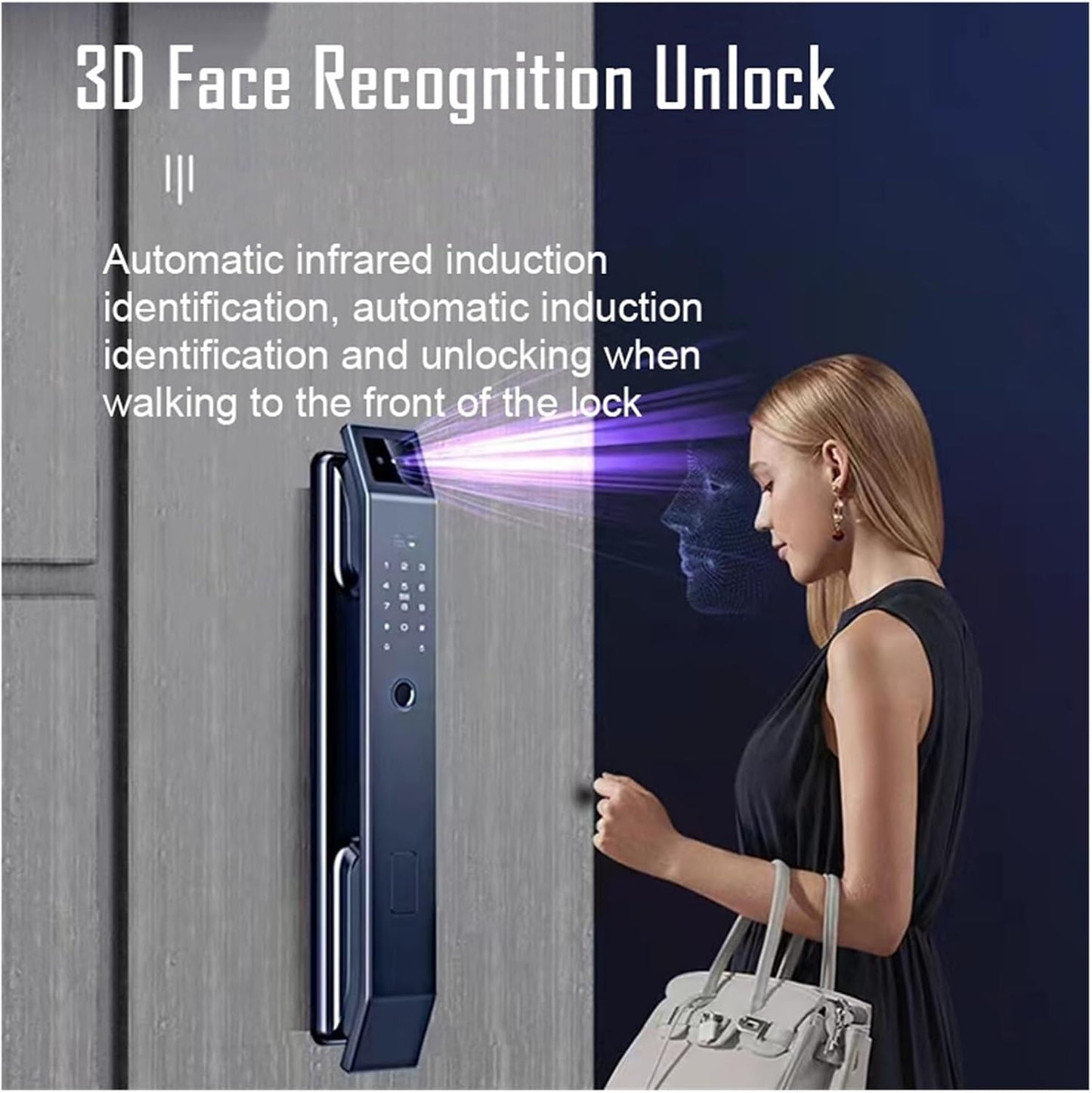 Smart Door Lock with Camera and Video Call-SEe5