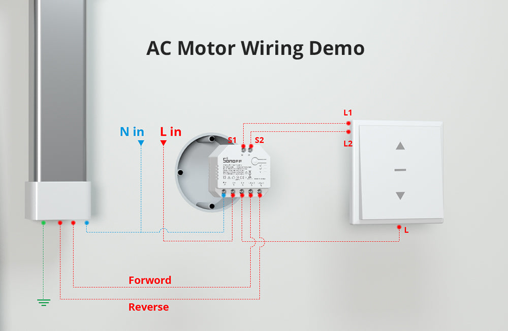 2-Gang Wi-Fi Smart Switch 16A (Support Curtains) / DUALR3