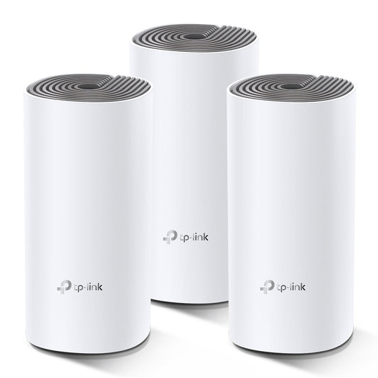 TP-Link AC1200 نظام توزيع واي فاي شبكي منزلي كامل / ديكو E4 (3 عبوات)