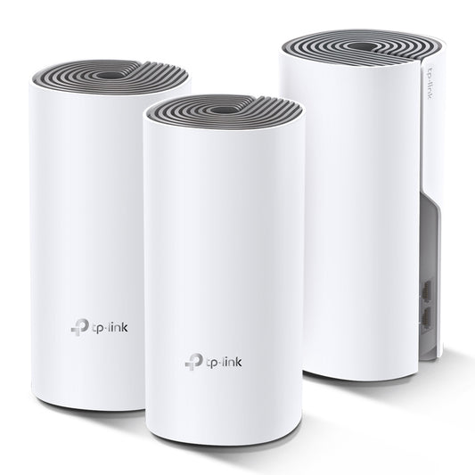 TP-Link AC1200 نظام توزيع واي فاي شبكي منزلي كامل / ديكو E4 (3 عبوات)