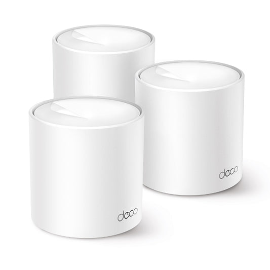 نظام Deco X10 / AX1500 لشبكة Wi-Fi 6 للمنزل بالكامل (عبوة من 3 قطع)