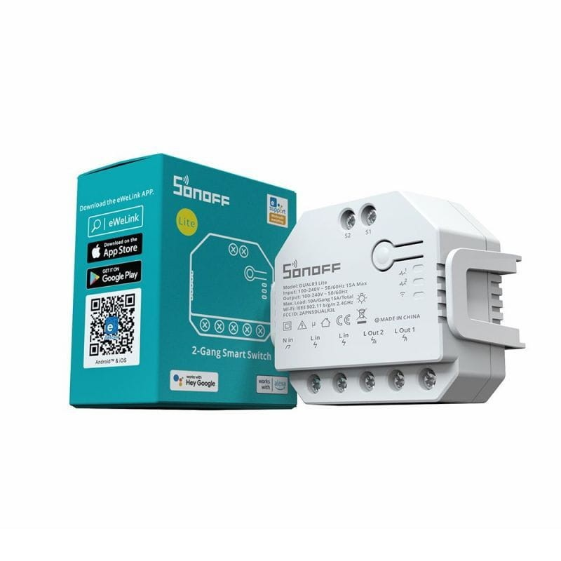 Sonoff DUALR3 Wi-Fi smart switch module