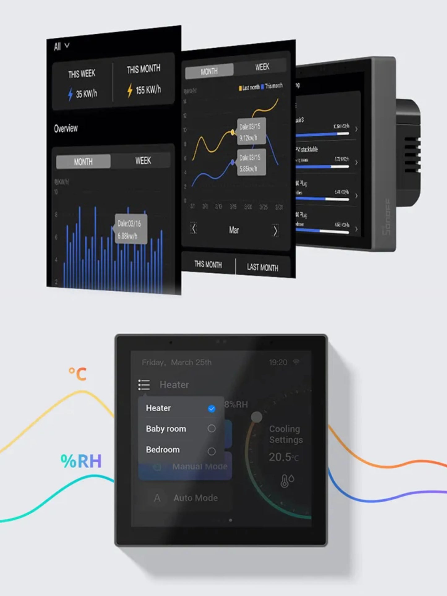 NSPanel Pro Smart Home Control Panel