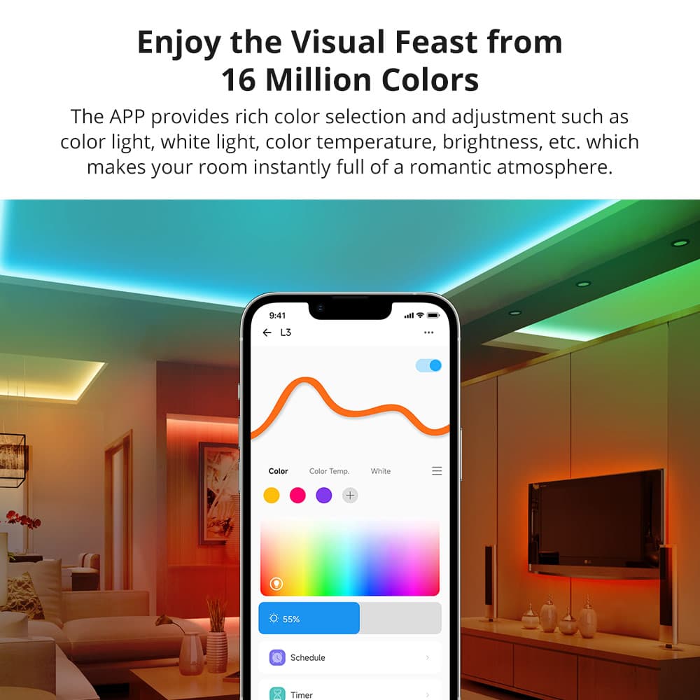 SONOFF RGB Smart LED Strip Lights (Model: L3-5M)