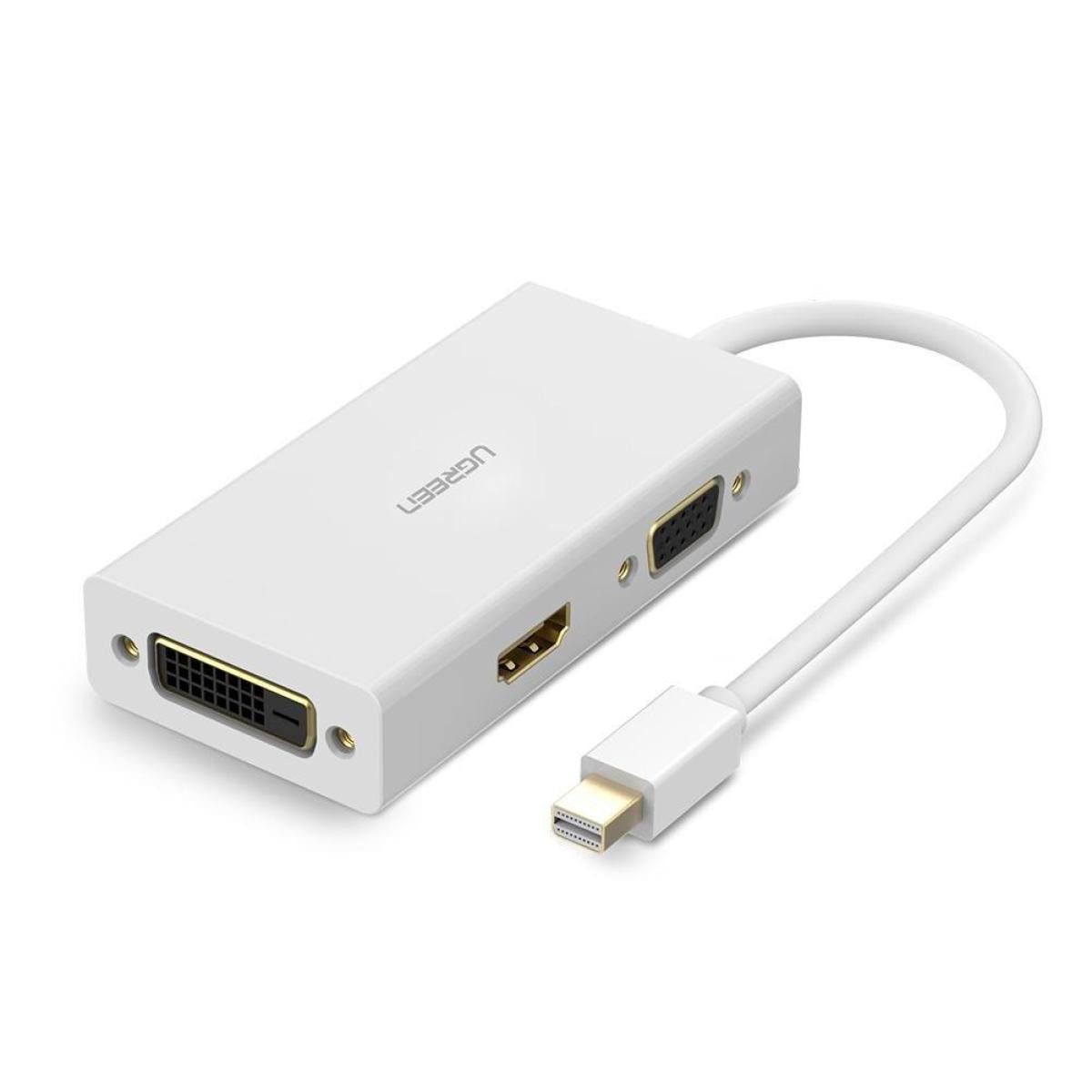 UGREEN USB Type C to HDMI + VGA Converter (White) / 30843