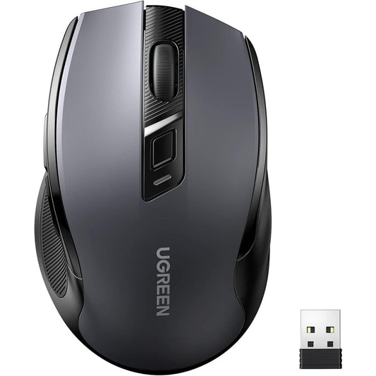 UGREEN Ergonomic Wireless Mouse 2.4G 4000DPI Silence Design /MU006