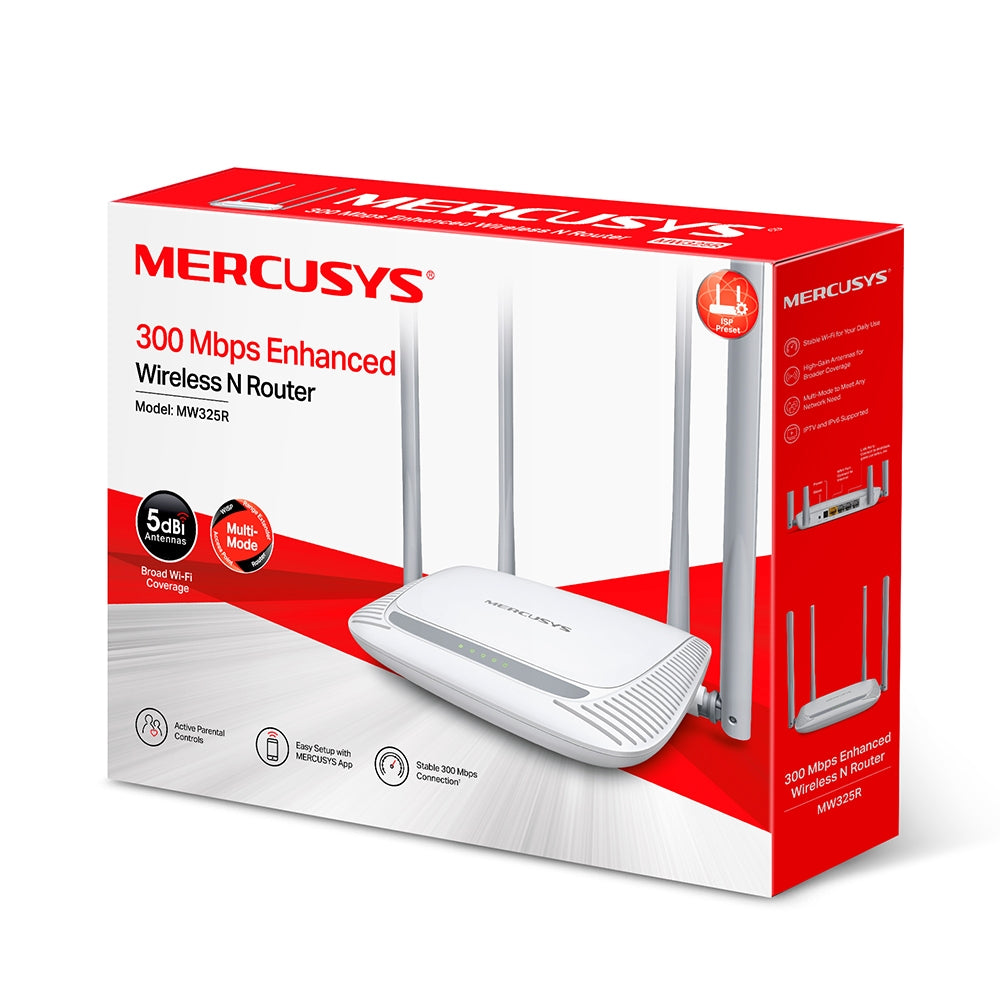 Mercusys 300Mbps Wireless N Router / MW325R