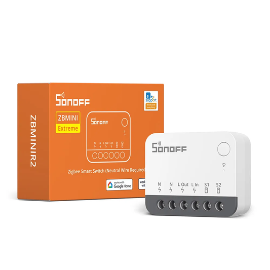 Sonoff ZBMINIR2 ultra-compact Zigbee 3.0 smart switch