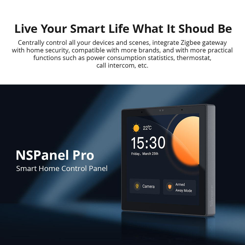 NSPanel Pro Smart Home Control Panel