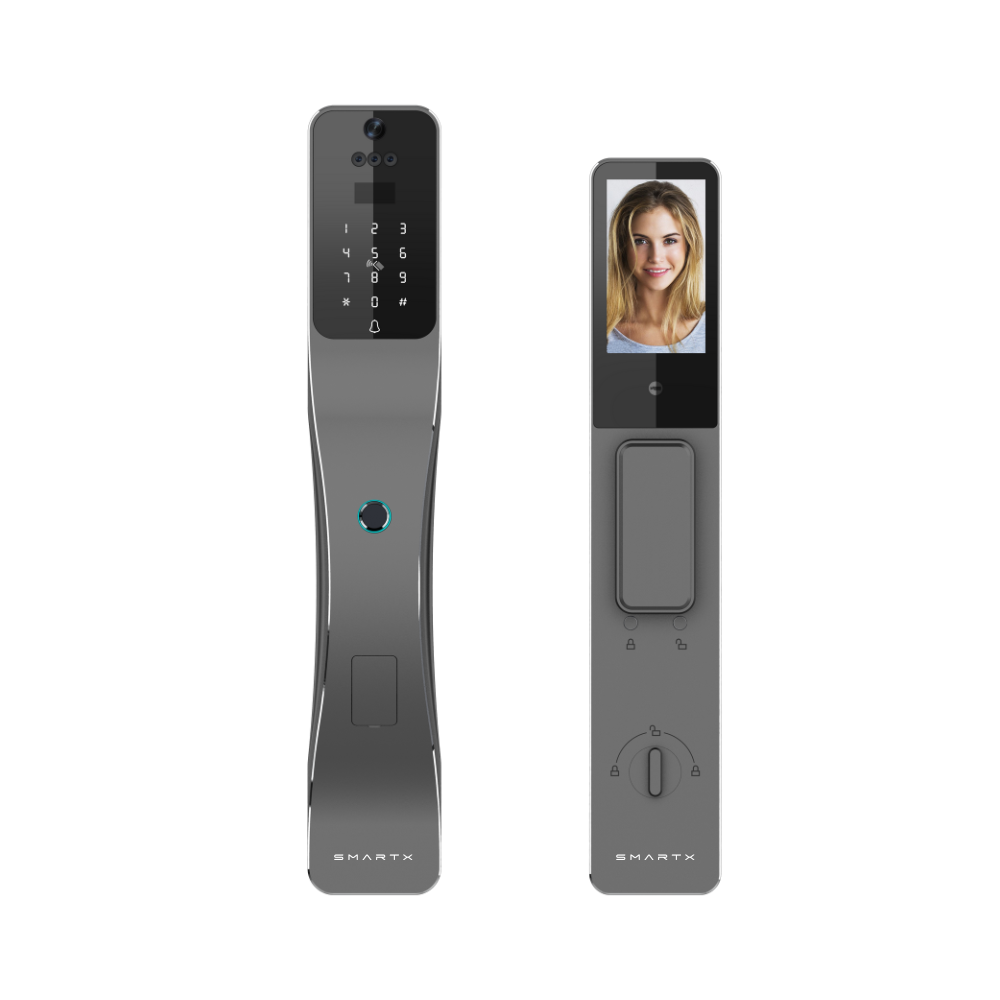 Smart Door Lock 3D-Face Recognition/Video Call /Remote Open -SEe2