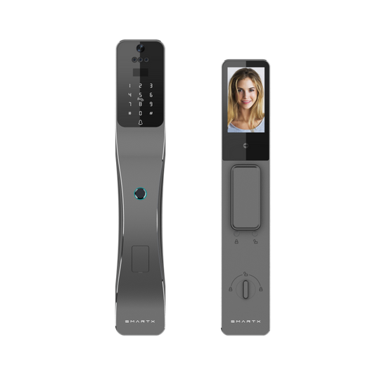 Smart Door Lock 3D-Face Recognition/Video Call /Remote Open -SEe2