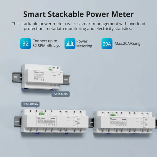 Sonoff Smart Stackable Power Meter (SPM)