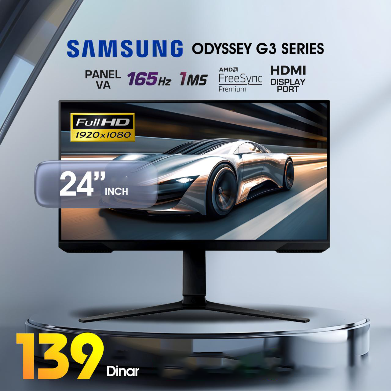 Samsung Odyssey G3 S24AG30 24"