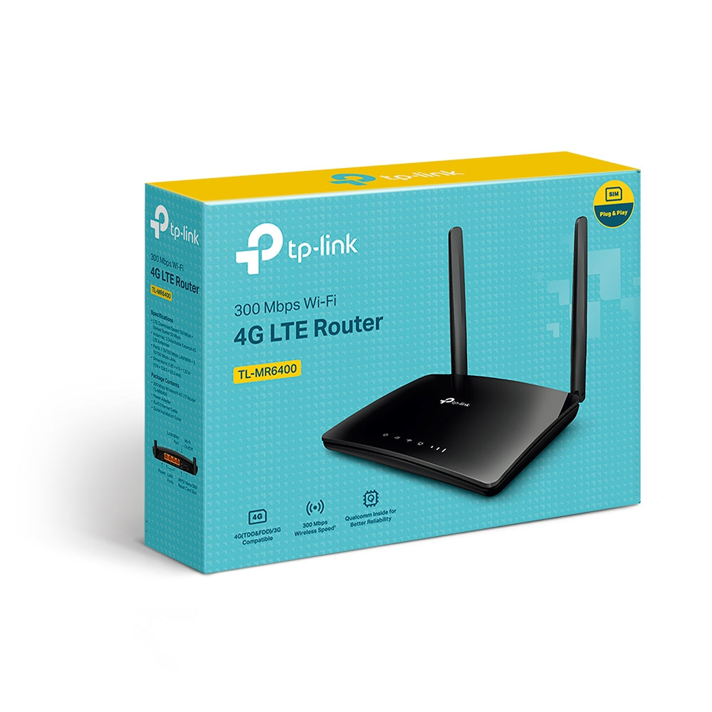 TP-Link 300Mbps Wireless N 4G LTE Router / TL-MR6400