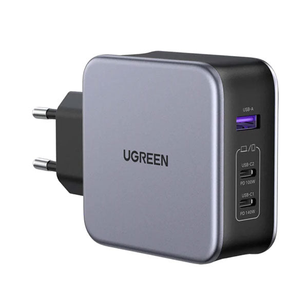 UGREEN Nexode 140W USB C GaN 3-Ports Wall Charger with C to C Cable 1.5M / 90549-15339