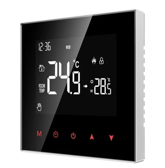 Smart Thermostat WiFi Smart Thermostat, Electric Heating Water Gas Boiler Temperature Controller Smart Programmable