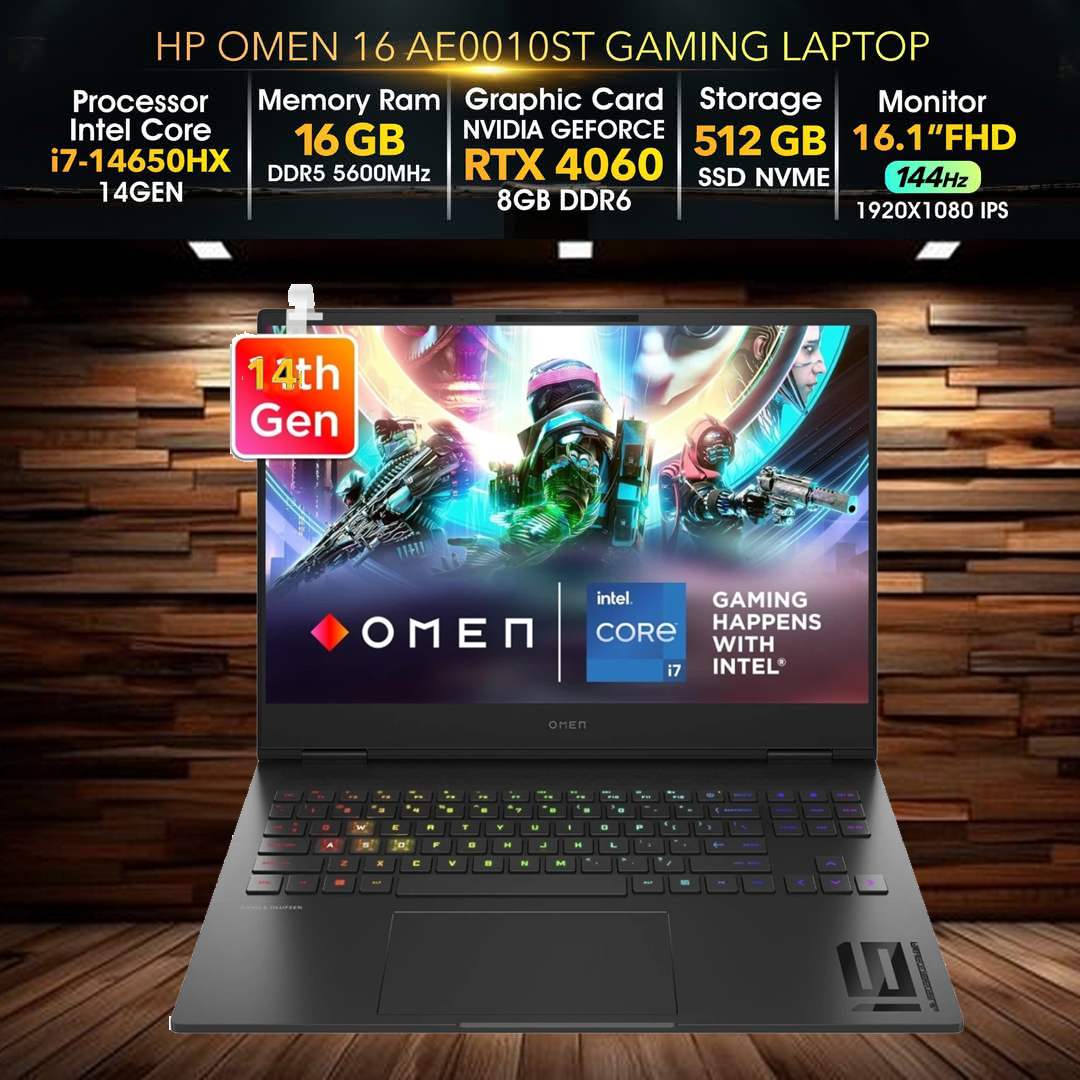HP OMEN i7 RTX 4060 16GB RAM