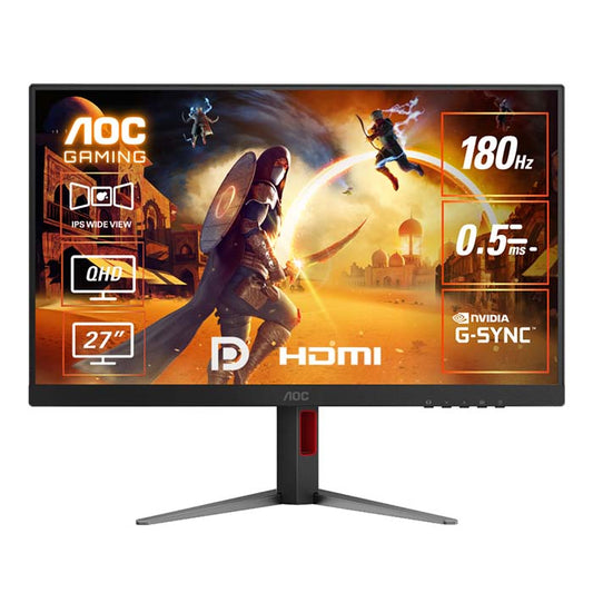 AOC 2K Gaming Monitor Q27G4F 27" QHD