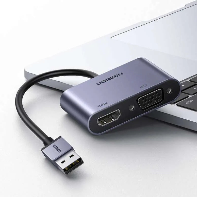 UGREEN USB 3.0 to HDMI+VGA Converter -20518