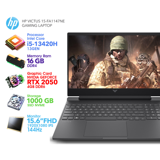 Victus by HP 13Gen Core i5 8-Cores RTX 2050