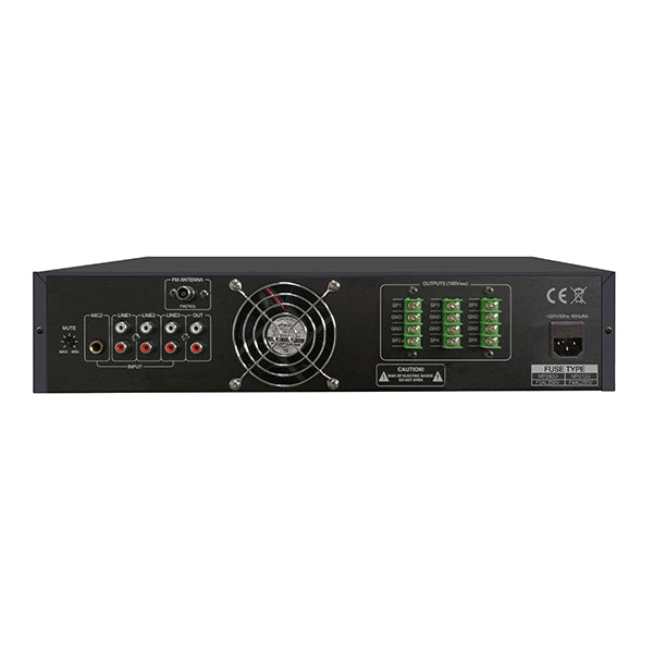 DSPPA 120W 6 مناطق USB/SD/FM Mixer /MP212U